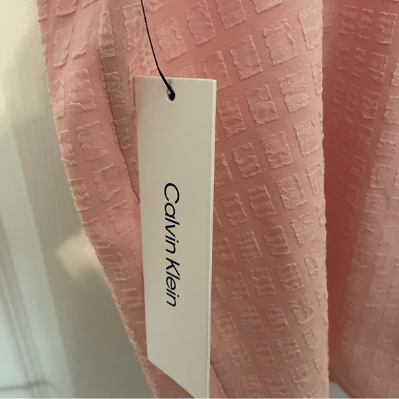 Calvin Klein Blush Pink Blouse - Picture 5 of 5